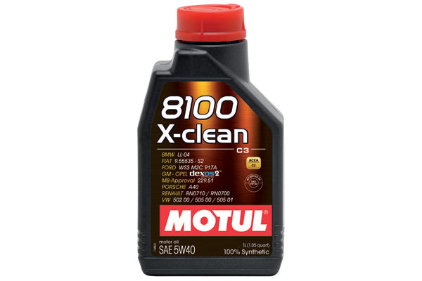 MOTUL 8100 5W40 X-CLEAN (1L)