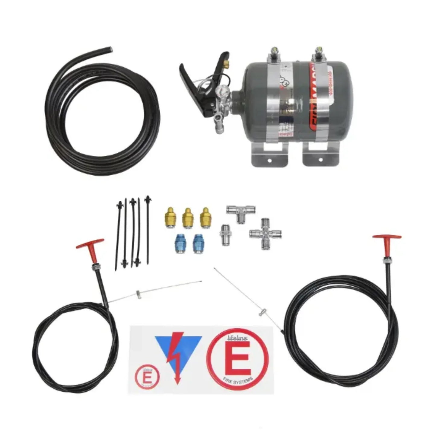 Lifeline Zero 360 Novec 1230 FIA Fire System - 2.25kg Mechanical