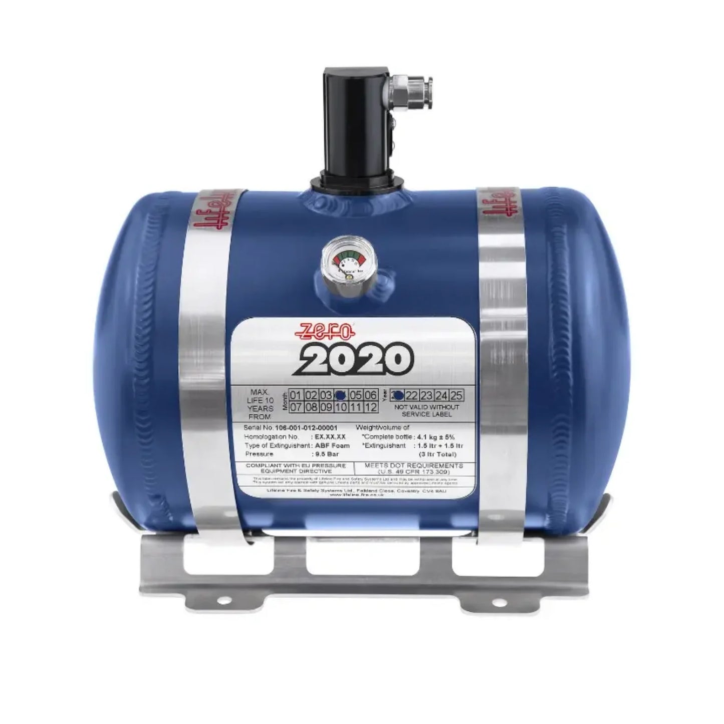 Lifeline Zero 2020 Fire Marshal FIA Fire System - 3 Liter Electric