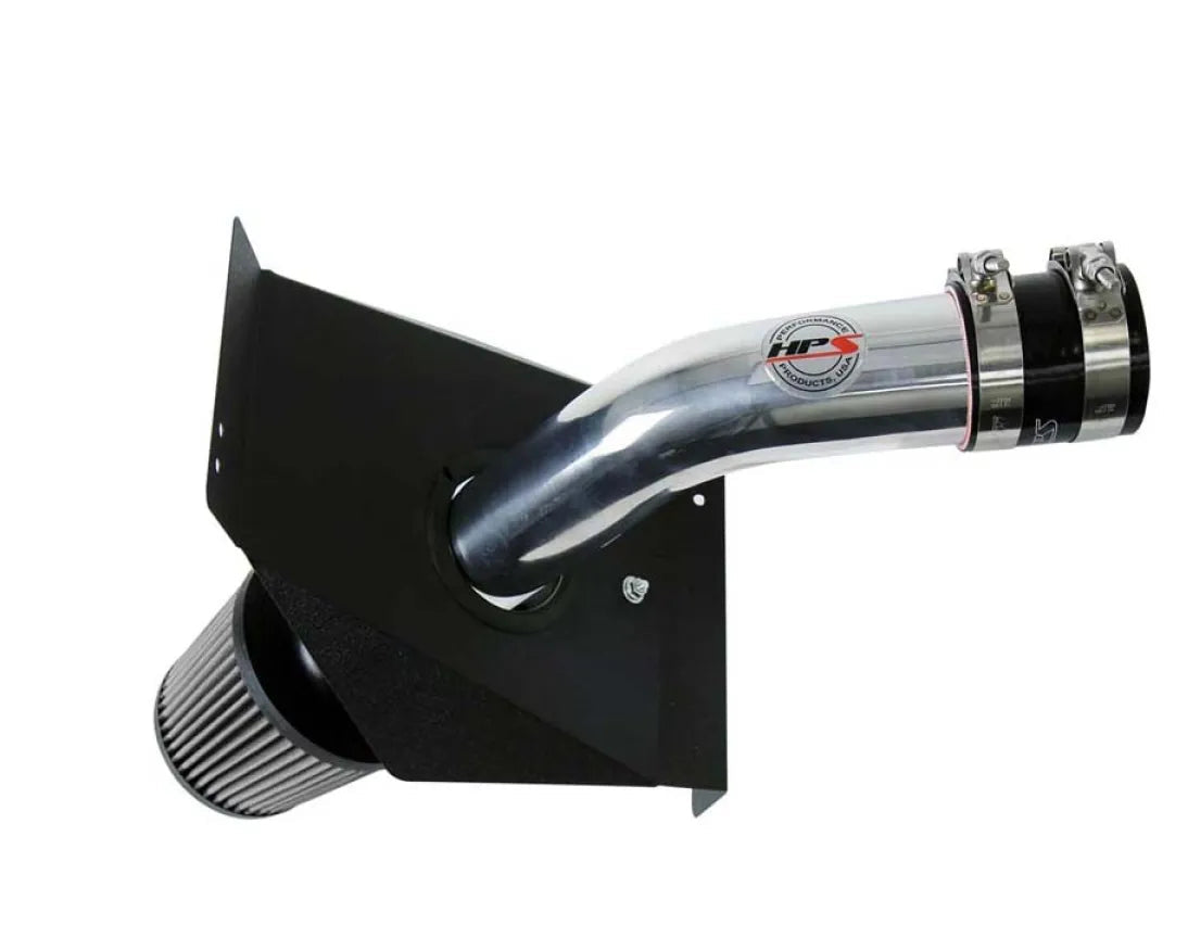 HPS Performance Products Polished Cold Air Intake Kit for 2015-2021 Subaru WRX | STI 2.5L Turbo