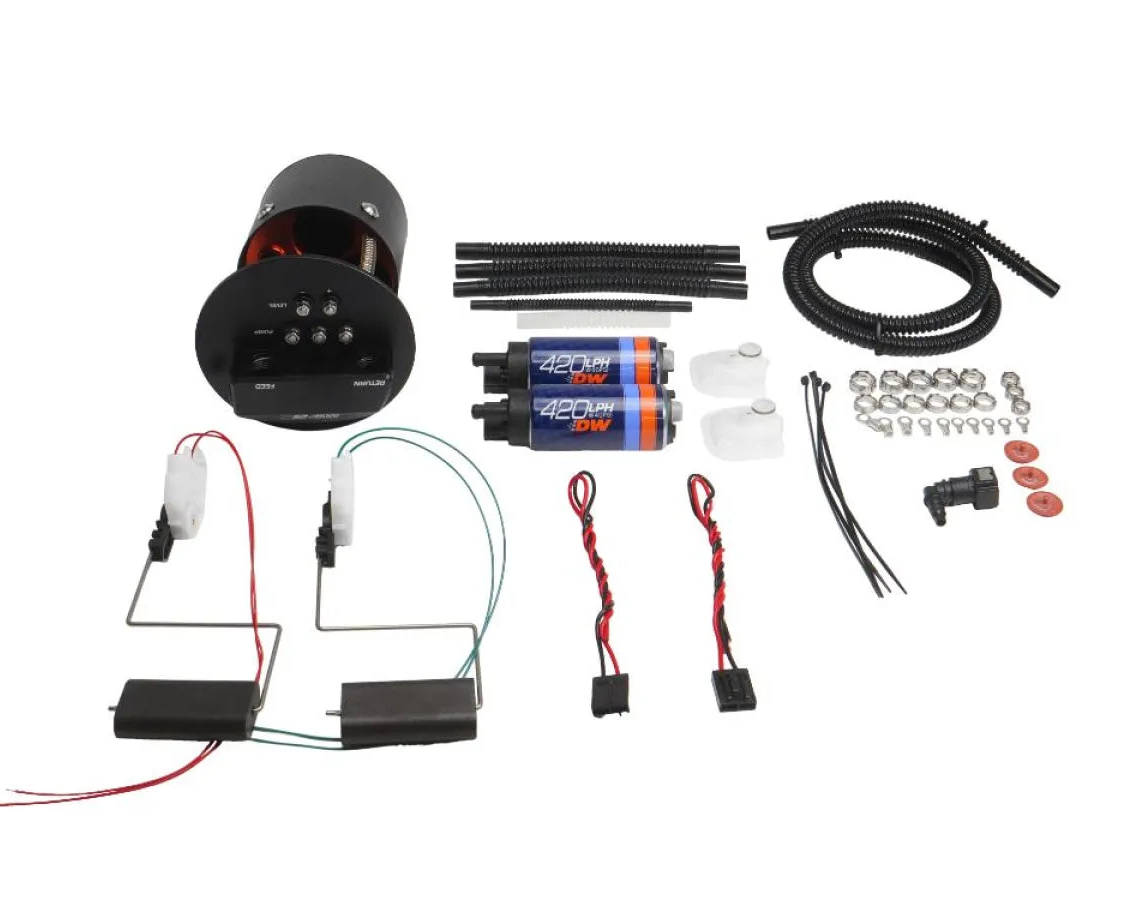 DeatschWerks X2 Module w/ DW420 Pumps & Install Kit BMW 3-Series 1992-2006