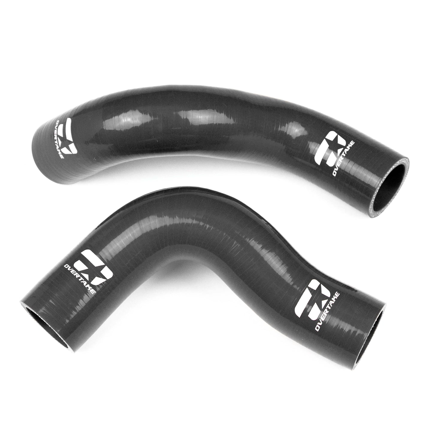 Overtake Radiator Hose Kit BLACK - Subaru 04-08 FXT