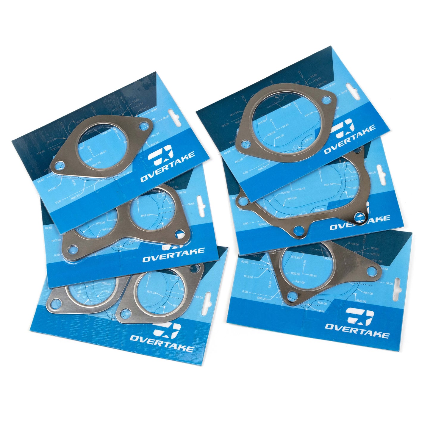 Overtake Exhaust Gasket Set - Subaru WRX / STi / LGT / FXT / OBXT (EJ Engine)