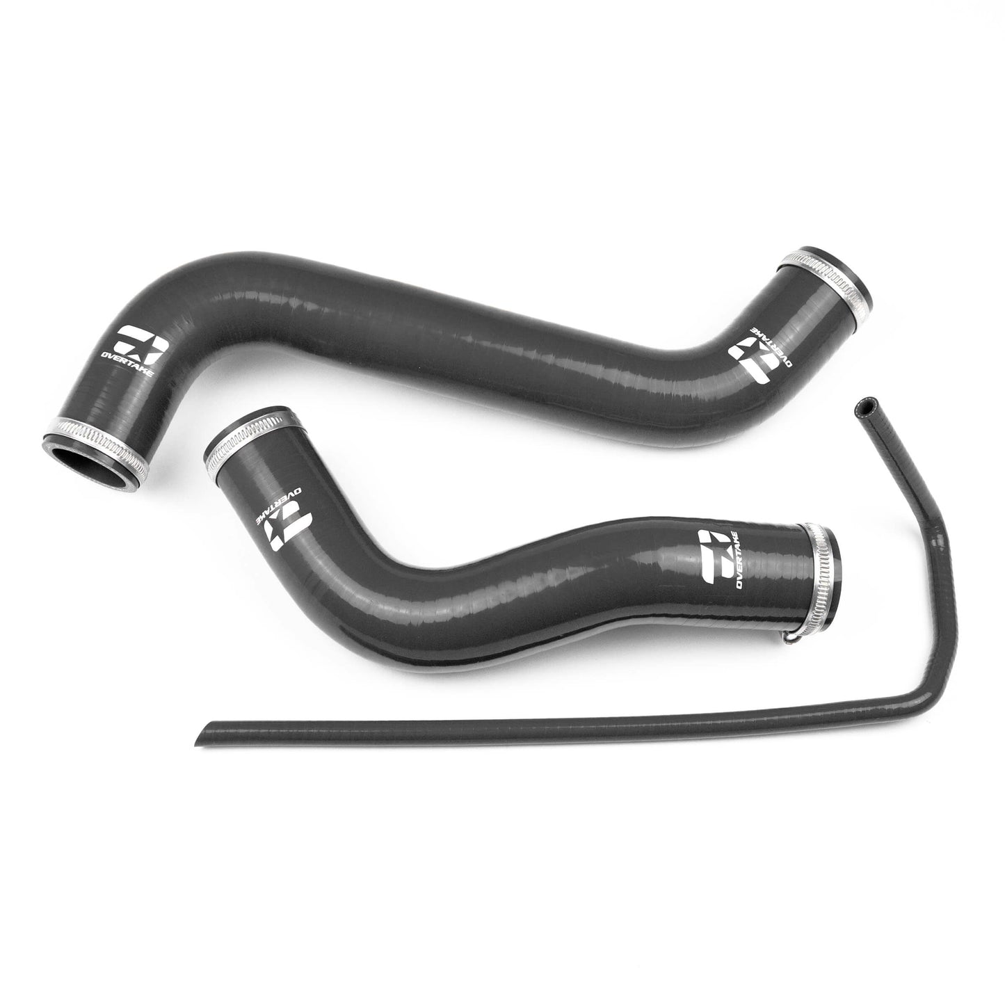 Overtake Radiator Hose Kit BLACK - Subaru 22+ WRX
