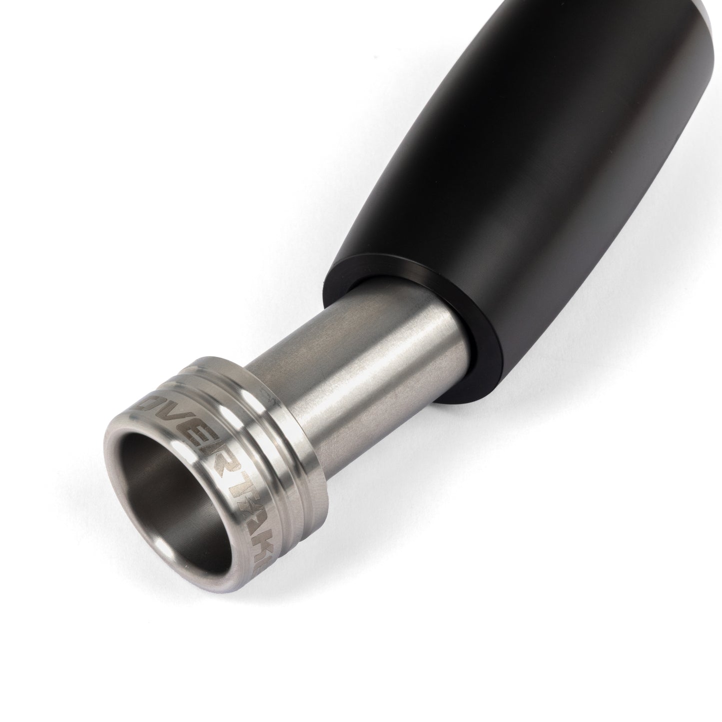 Overtake ModKnob Weighted Delrin Shift Knob - Tall Black - MT Subaru