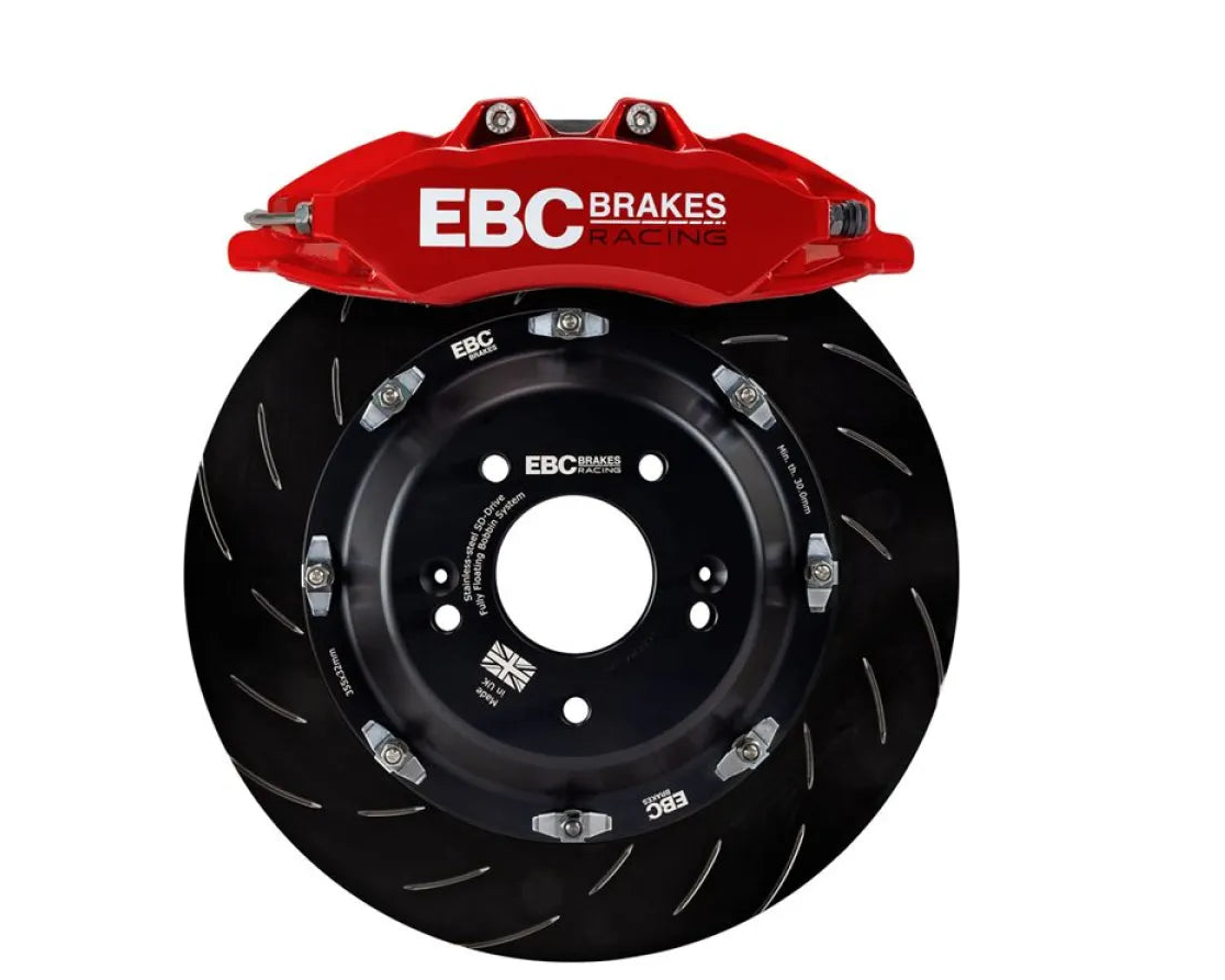EBC Brakes Red Racing 6-Piston Apollo Big Brake Kit 355x32mm BMW 3-Series E36/E46 | Z3 | Z4 1992-2008