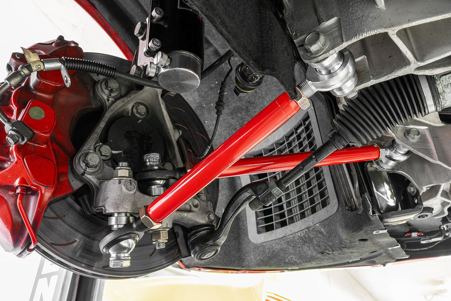FLC368 - Front Lower Control Arms, Rear, Double Adjustable, Rod Ends Camaro