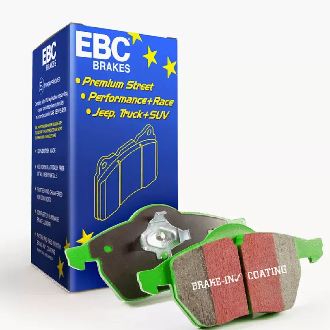 EBC Brakes Greenstuff Subaru WRX 15+ Front