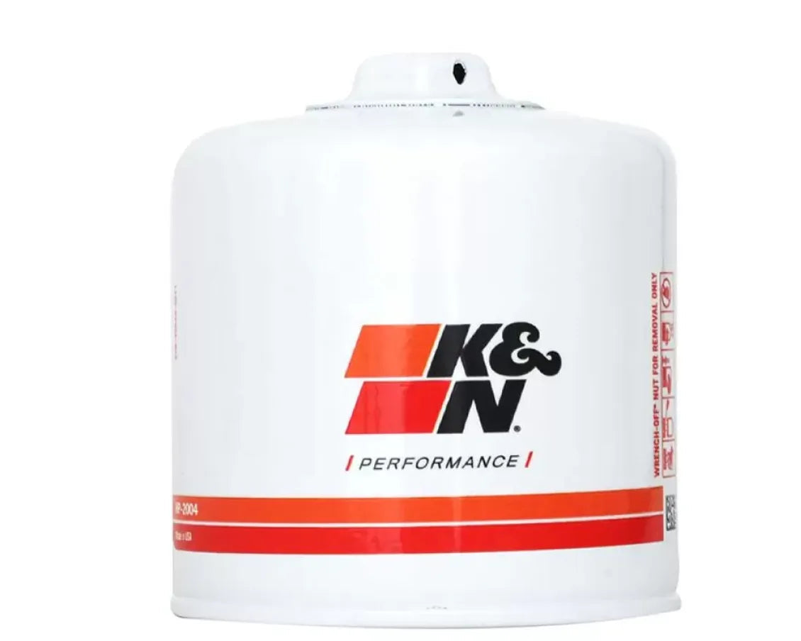 K&N Oil Filter HP-1004 for Acura, Honda, Hyundai, Subaru, and Mitsubishi Vehicles