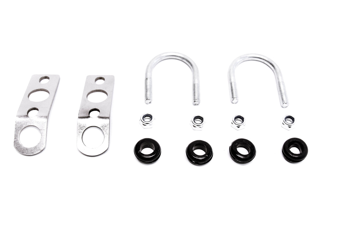 Precision Works Radiator Brackets For Traction Bars (Copy)