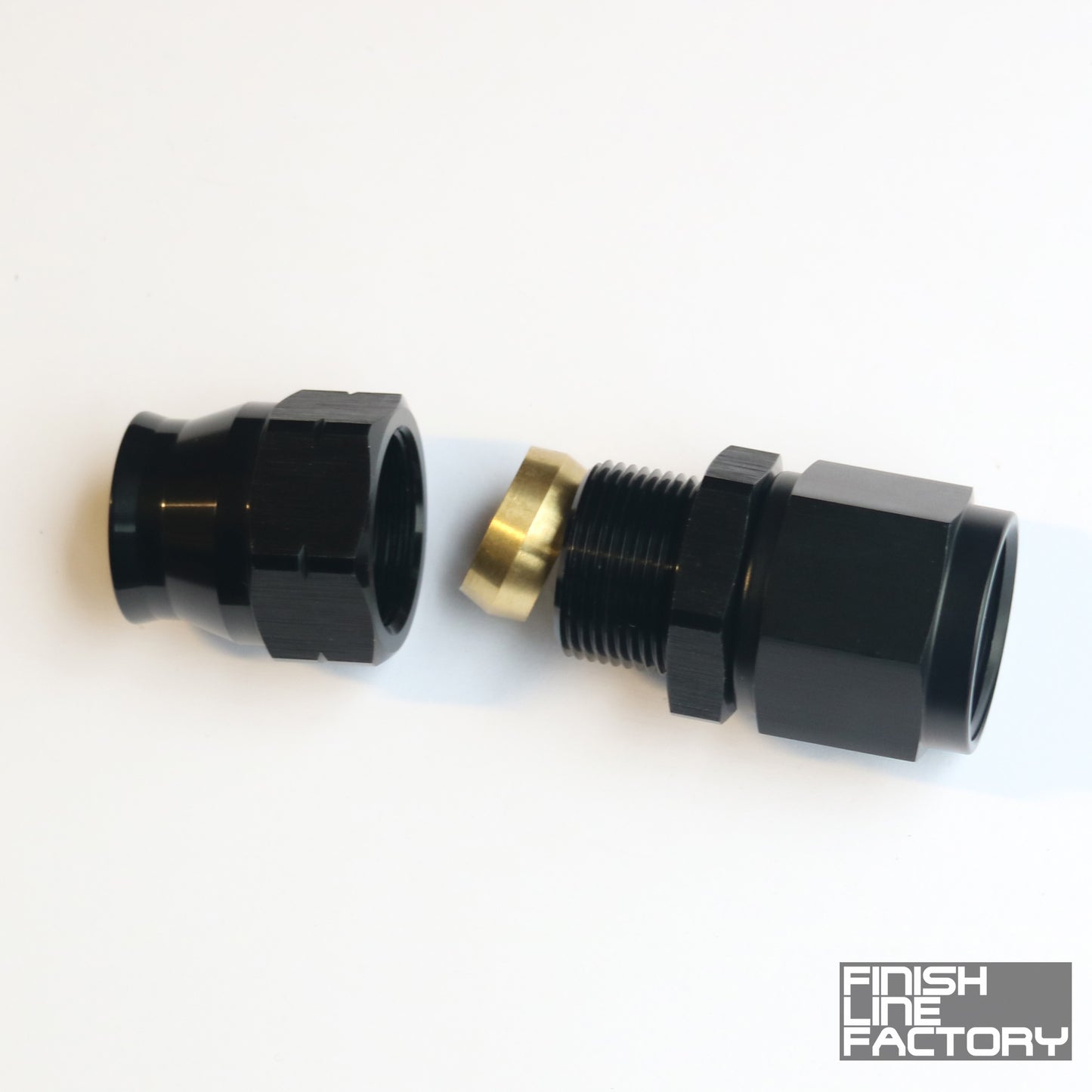 FLF Tube to Female AN Adapter - 3/8 Tube - 06 AN