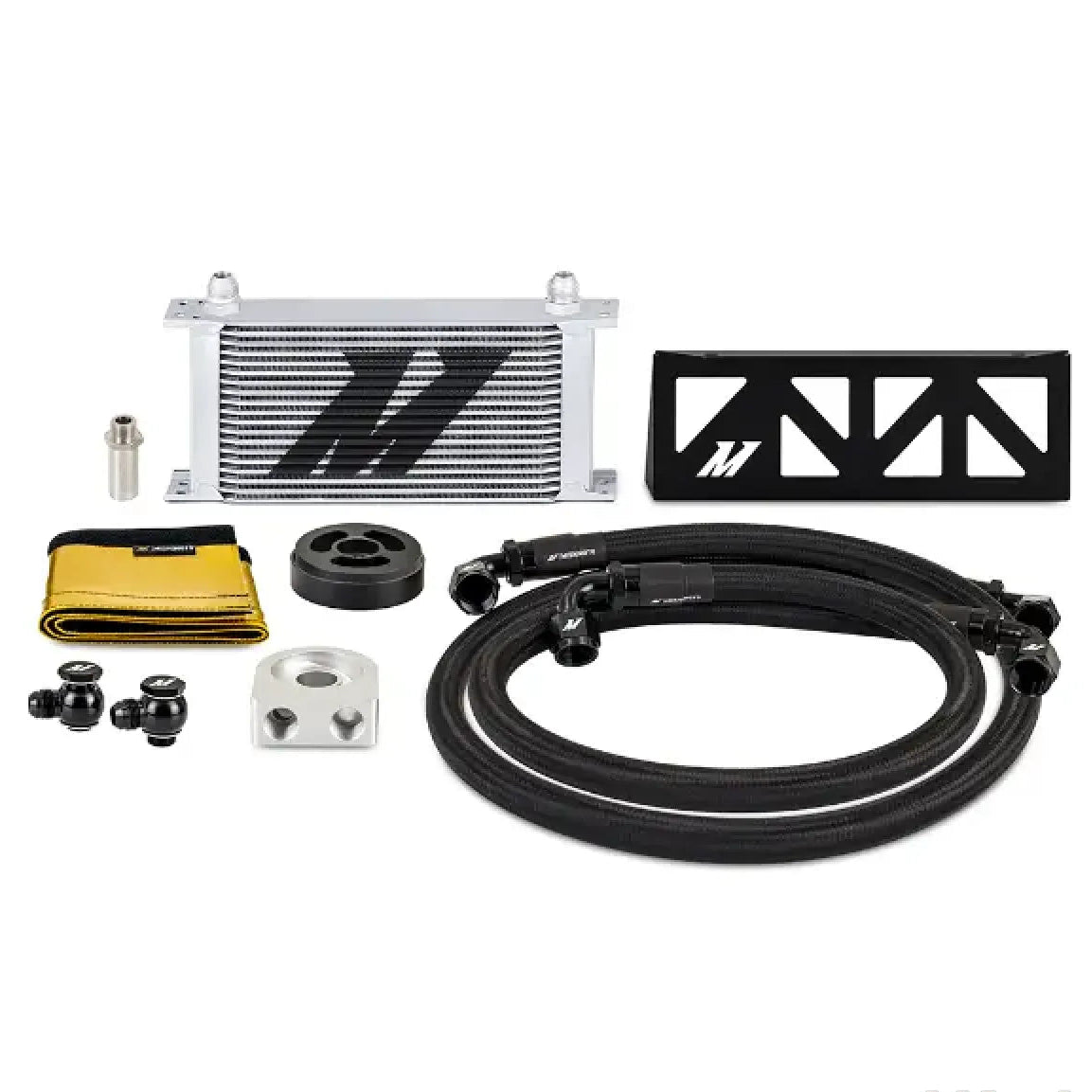 Mishimoto Oil Cooler Kit Toyota GR86 | Subaru BRZ 2022-2024 - Non-Thermostatic Black