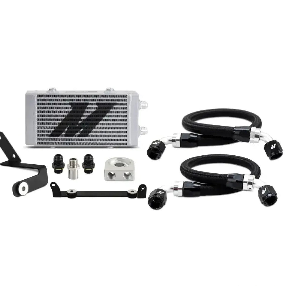 Mishimoto Oil Cooler Kit Toyota GR Corolla 2023-2024 - Non-Thermostatic Black