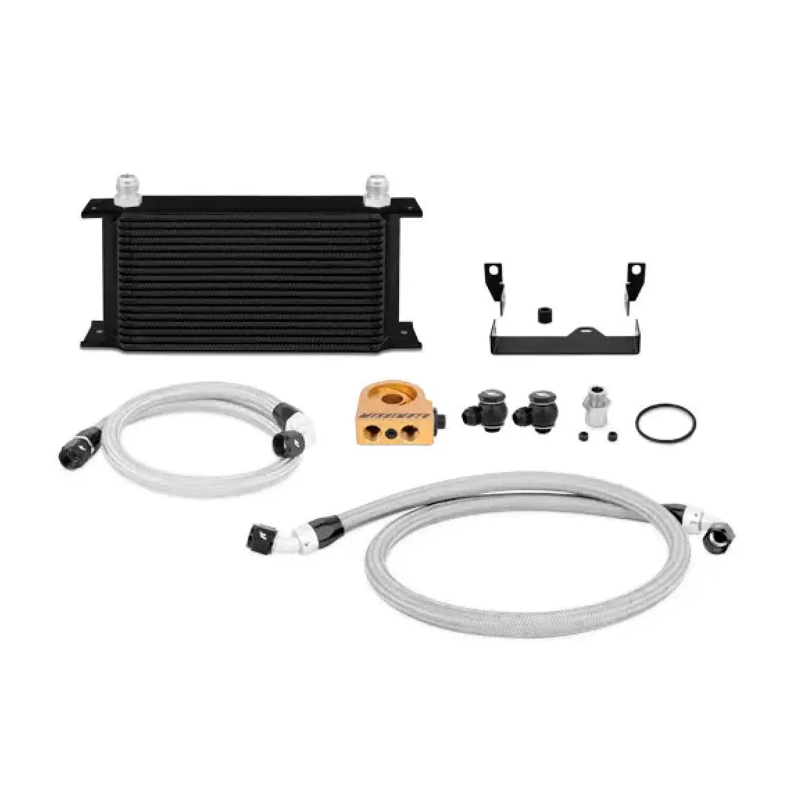 Mishimoto Oil Cooler Kit Subaru Impreza | WRX | STI 2006-2007 - Thermostatic Silver