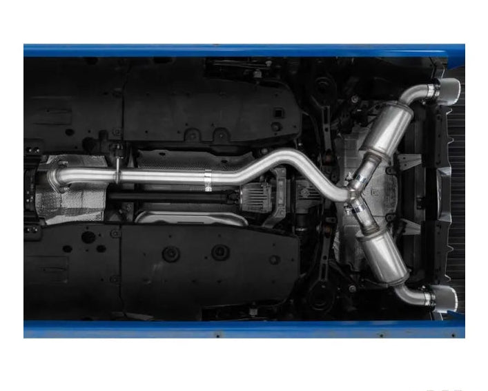 MBRP T304 Stainless Steel 3in Cat-Back Dual Split Rear w/ Burnt End Tips Toyota Corolla GR 1.6L 2023+