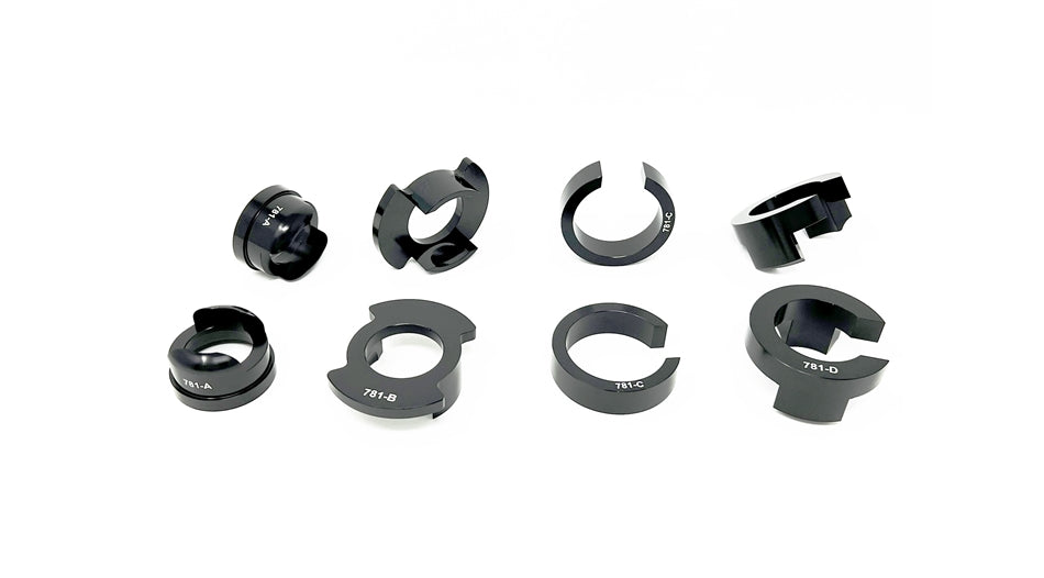 Torque Solution Billet Rear Subframe Inserts: Infiniti Q50 / Q60