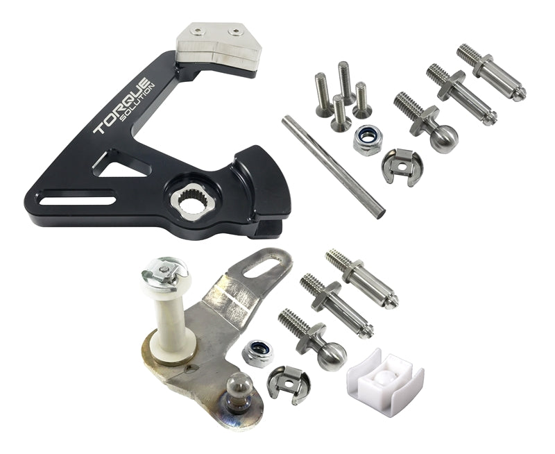 Torque Solution Billet Adjustable Short Shifter Arm w/ Stainless Lever: Volkswagen MK5 / MK6 / MK7 - Audi MK2/ MK3 / A3 / S3 / TT