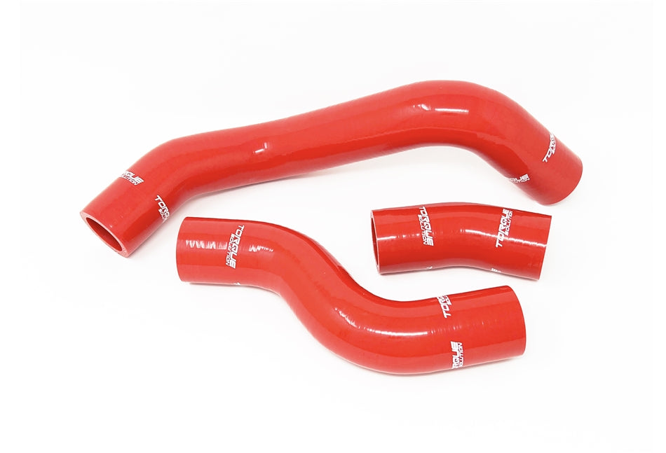 Torque Solution Silicone Radiator Hose Kit (Red): Subaru BRZ / Scion FR-S / Toyota 86