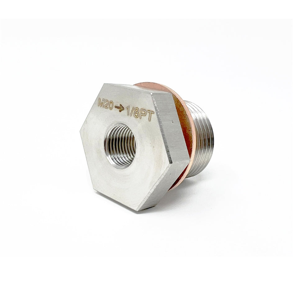 Torque Solution Sensor Adapter Plug: M20-1.5 to 1/8 PT