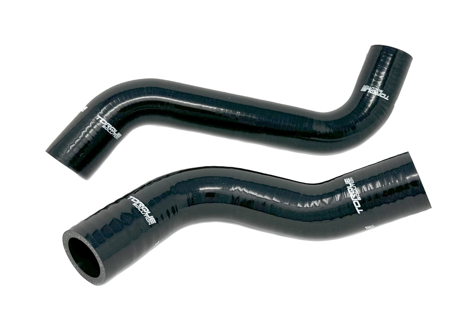 Torque Solution Silicone Radiator Hose Kit (Black): Subaru WRX 2022+