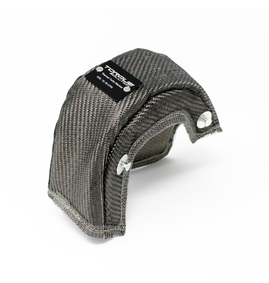 Torque Solution Thermal Turbo Blanket (Carbon Fiber): Subaru WRX 2015+ Stock Frame