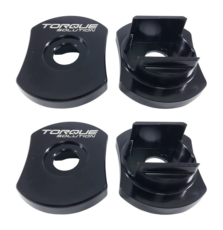 Torque Solution Billet Rear Subframe Inserts: VW Golf R MK7 - Audi A3/S3/RS3 Quattro 8V/8V.5, Audi TT/TTS/TTRS Quattro MK3
