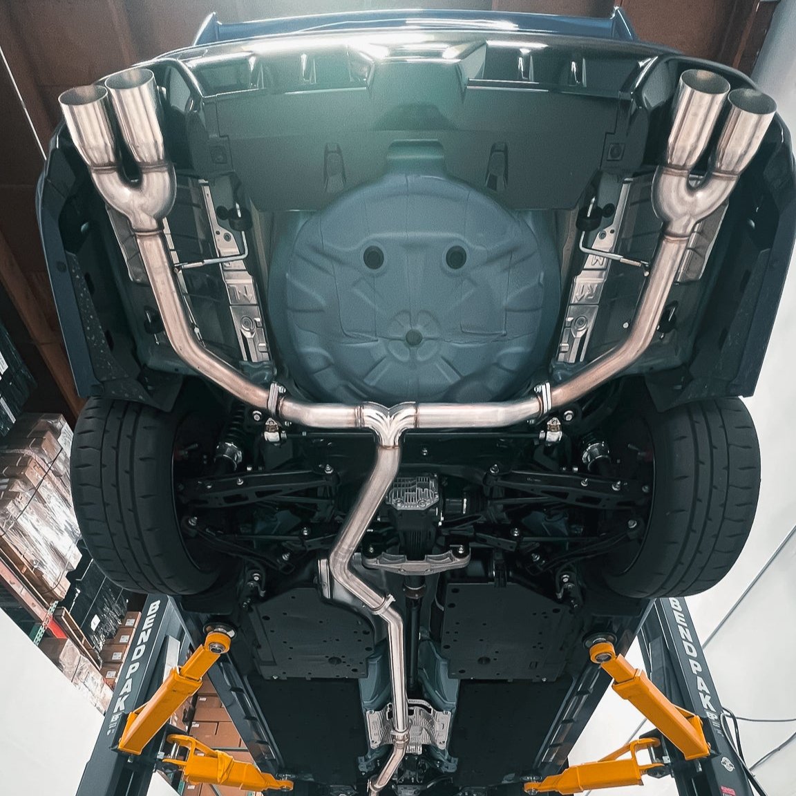 PLM Power Driven 2022+ Subaru WRX VB Catted J-Pipe Downpipe