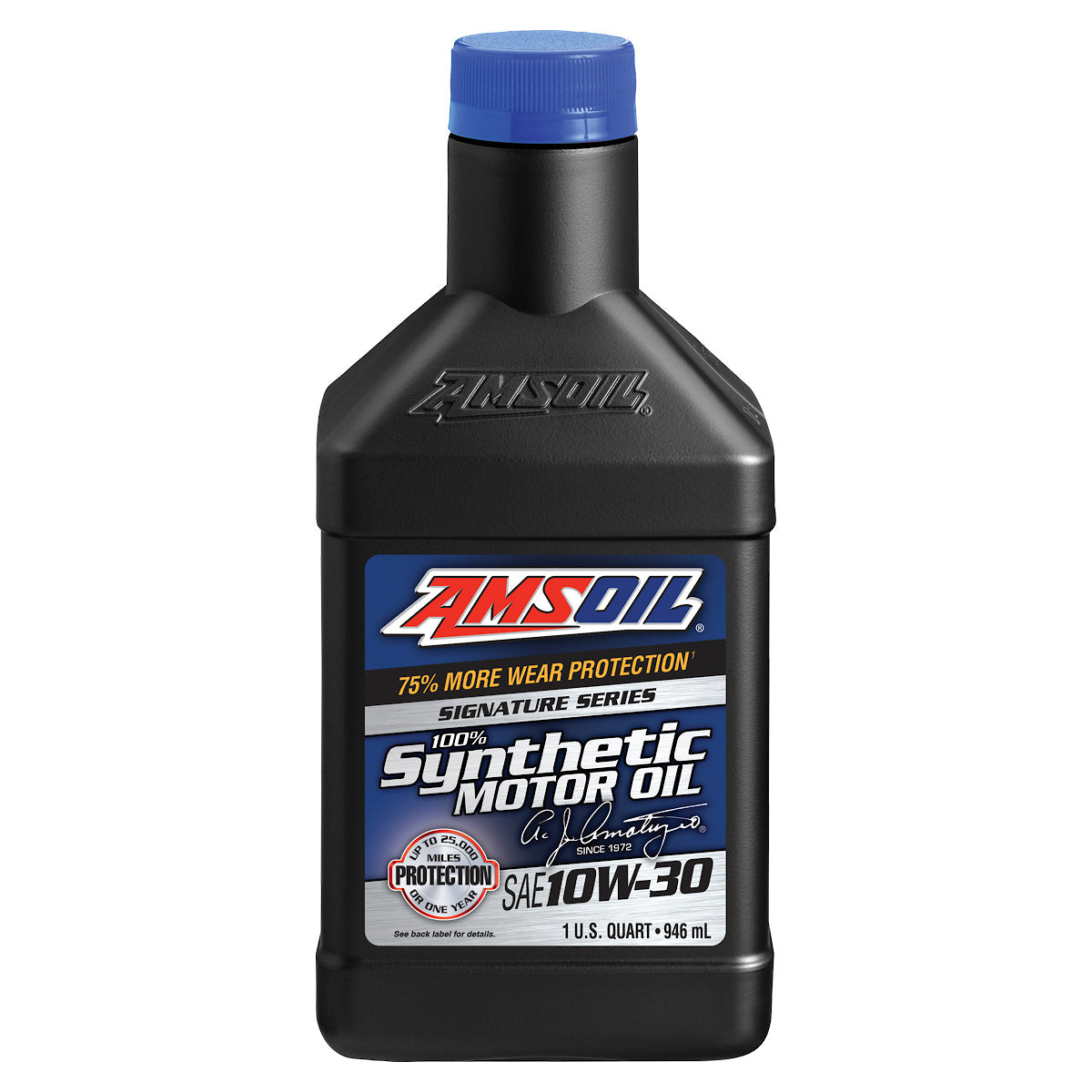 AMSOIL Signature Series 10W-30 100% Synthetic Motor Oil (1QT)