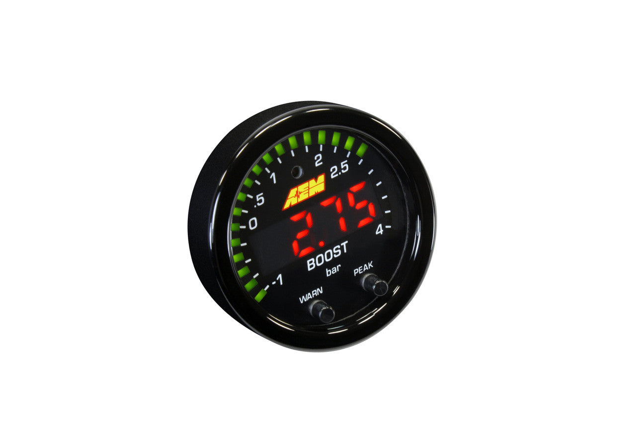 AEM X-Series Boost Pressure Gauge Kit | 30-0308