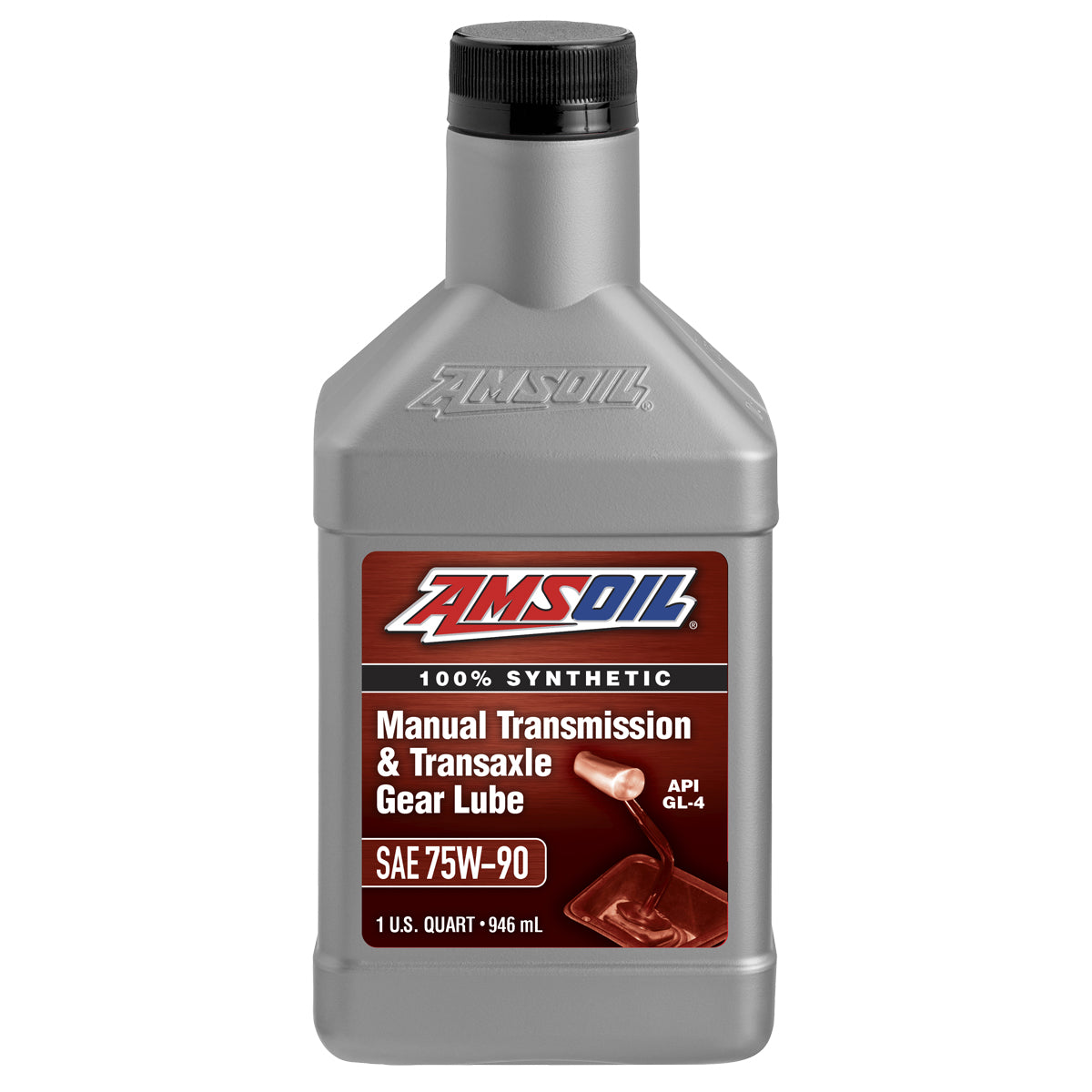 AMSOIL 75W-90 Manual Transmission & Transaxle Gear Lube (1QT)