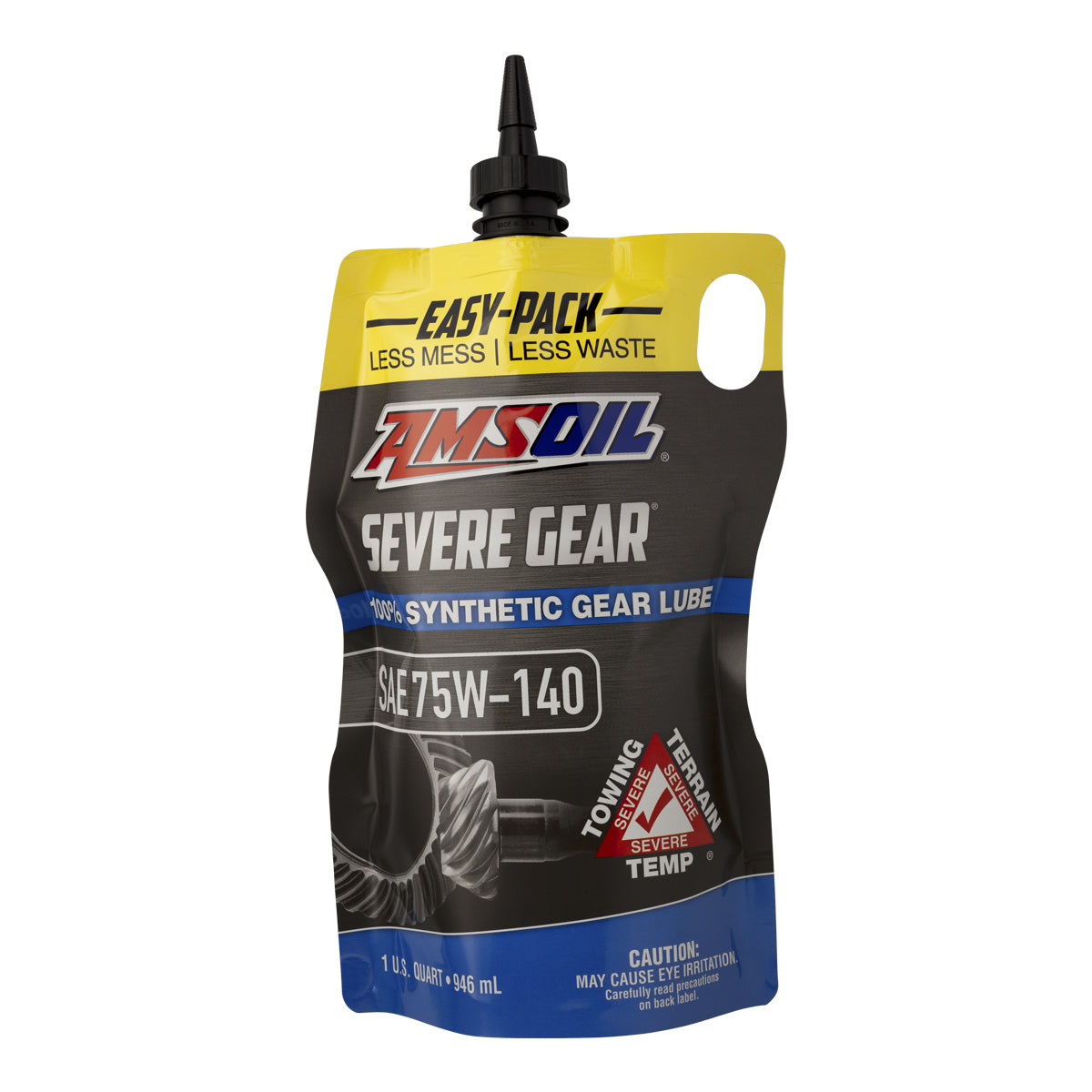 AMSOIL SEVERE GEAR® 75W-140 100% Synthetic Gear Lube (1QT)