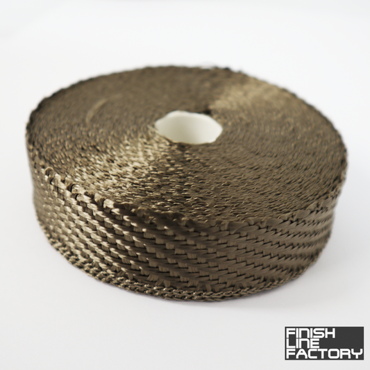 FLF High Heat Exhaust Wrap - 1 inch wide - 50 foot length