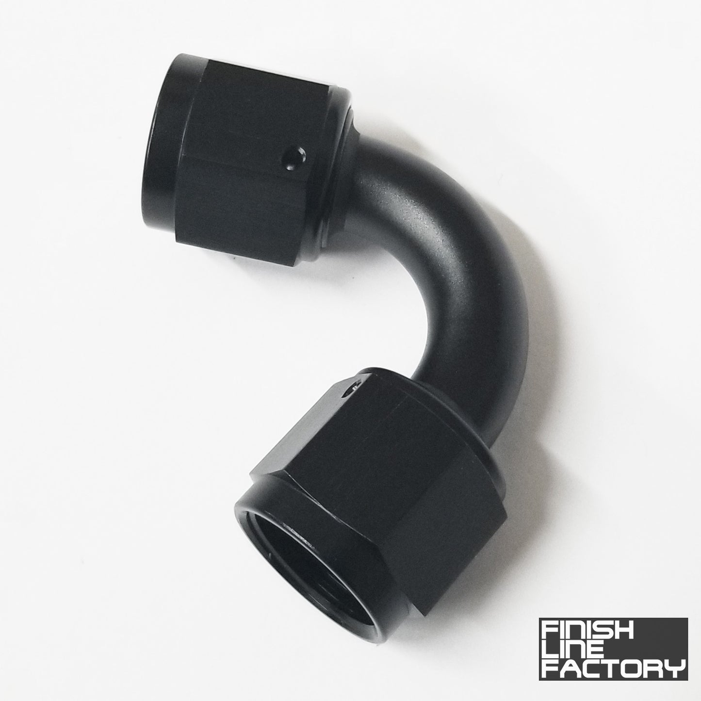 FLF AN to AN Swivel Coupler - 120 Degree - 16 AN