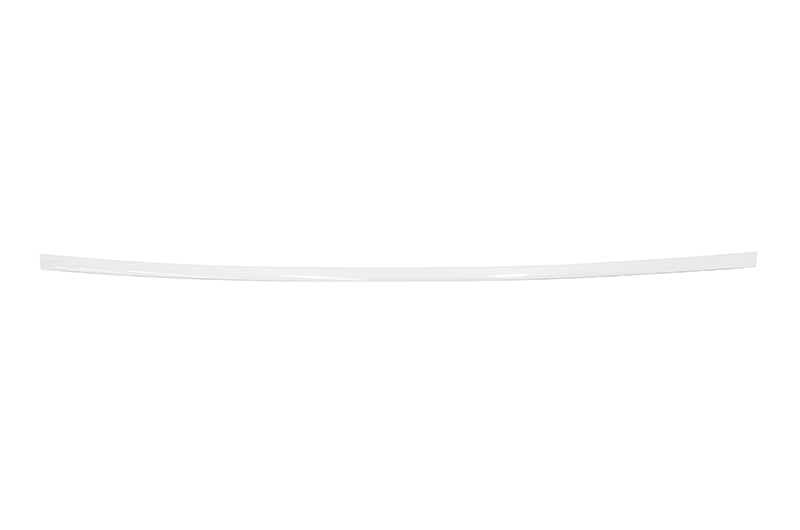 OLM Paint Matched Trunk Hole Delete for OEM Short Spoiler - Crystal White Pearl - 2015-2021 Subaru WRX / STI
