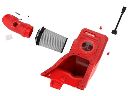 Takeda Momentum Cold Air Intake System Red w/ Pro DRY S Filter