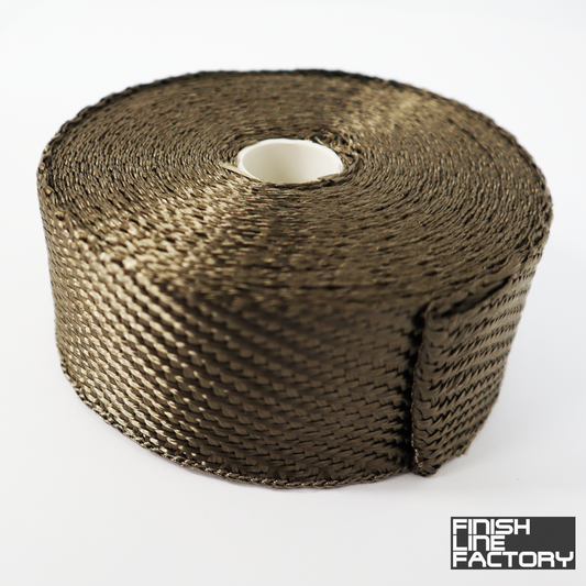 FLF High Heat Exhaust Wrap - 2 inch wide - 15 foot length