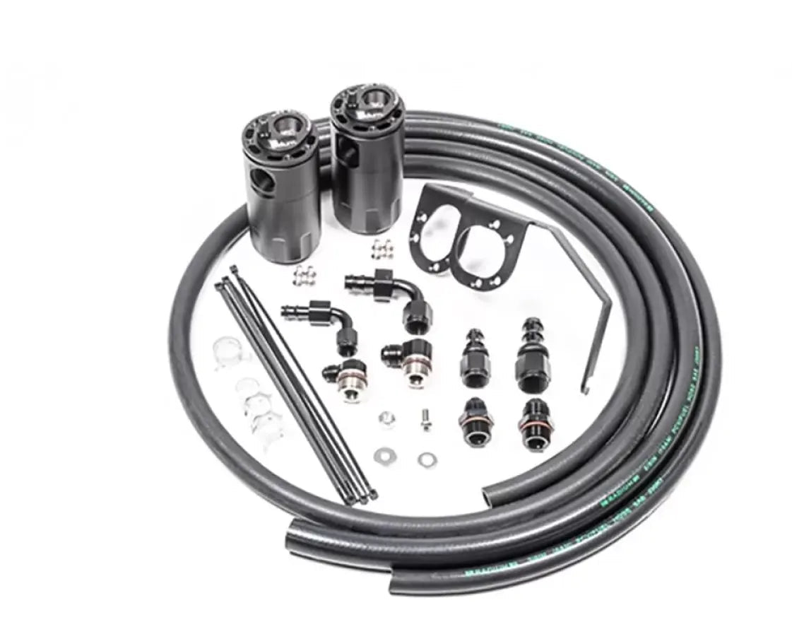 Radium Engineering Fluid Lock Dual Catch Can Kit Subaru Wrx 2015-2021