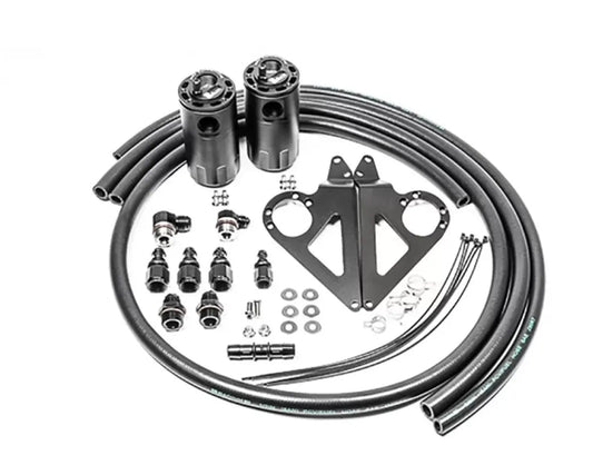 Radium Engineering Fluid Lock Dual Catch Can Kit Scion Fr-S | Subaru Brz | Toyota 86
