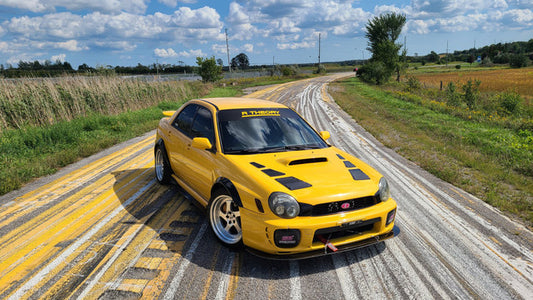 GD Bug Eye Impreza Hood Vents (6 Piece)