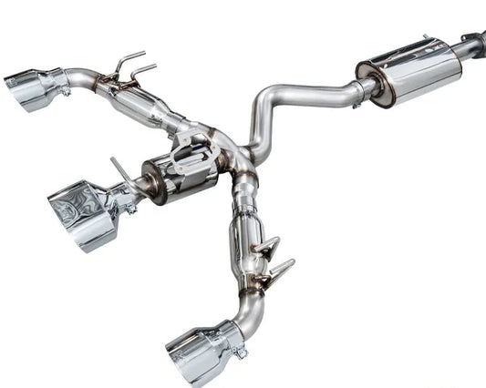 AWE Tuning Touring Edition Exhaust | Chrome Silver Tips Toyota GR Corolla 2023-2025