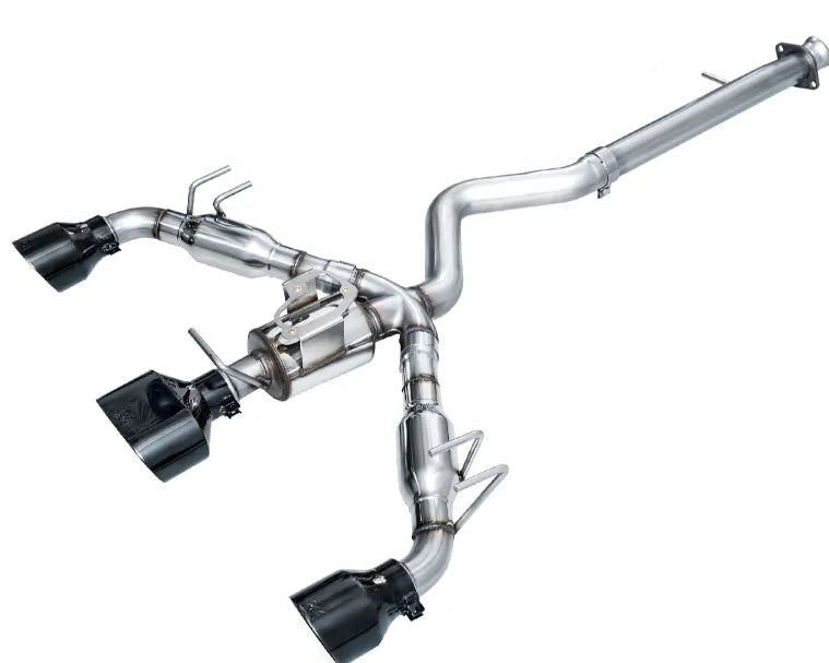 AWE Tuning Tuning Track Edition Exhaust | Chrome Silver Tips Toyota GR Corolla 2023-2025