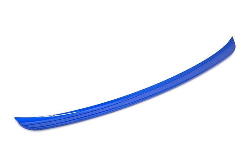 OLM E Series Paint Matched Trunk Lip Spoiler (Dark Grey Metallic) - 2015-2021 Subaru WRX / STI