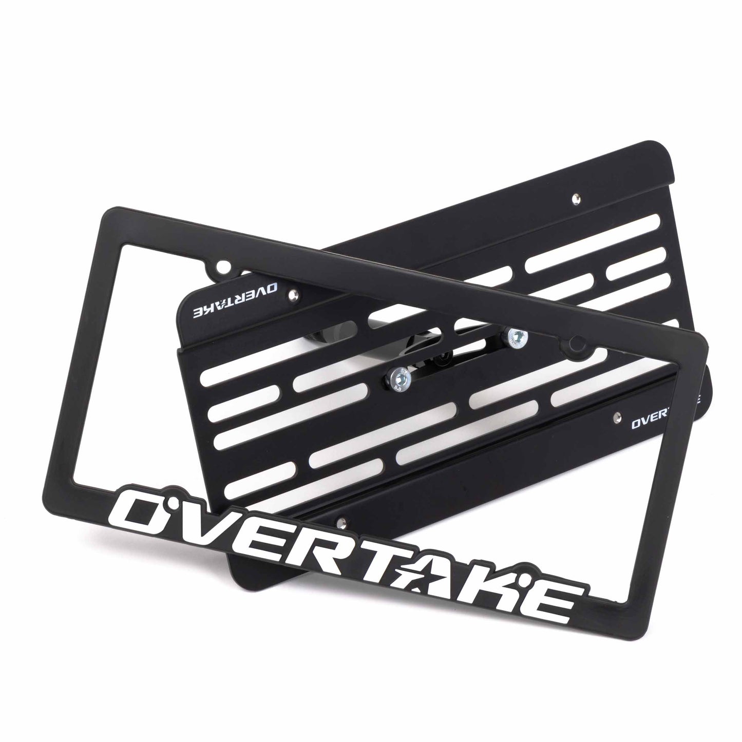 Overtake MaxxAdjust License Plate Relocation Kit - Subaru 15-17 WRX / STi, 12-16 Impreza / Crosstrek