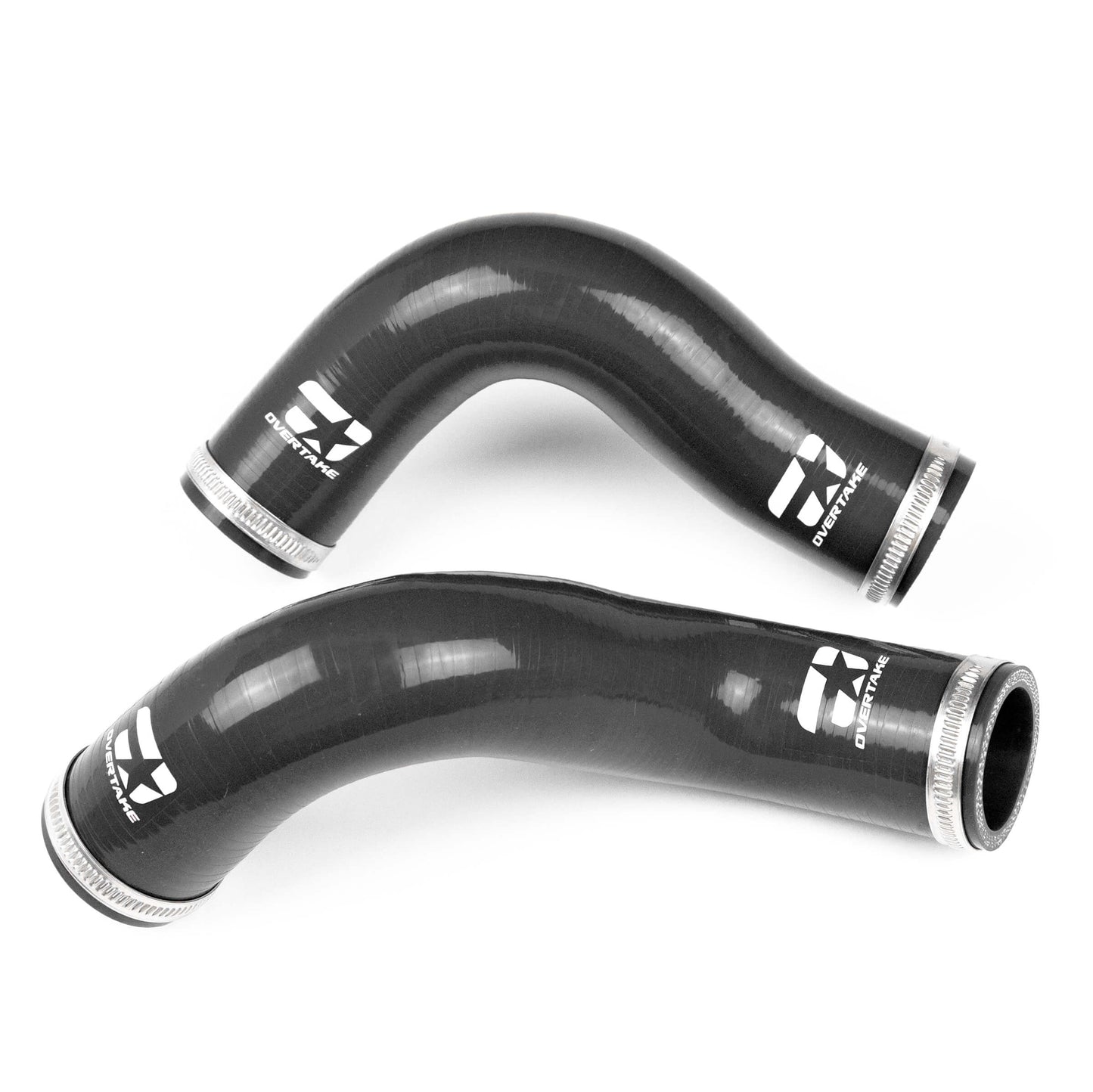 Overtake Radiator Hose Kit BLACK - Subaru 04-08 FXT