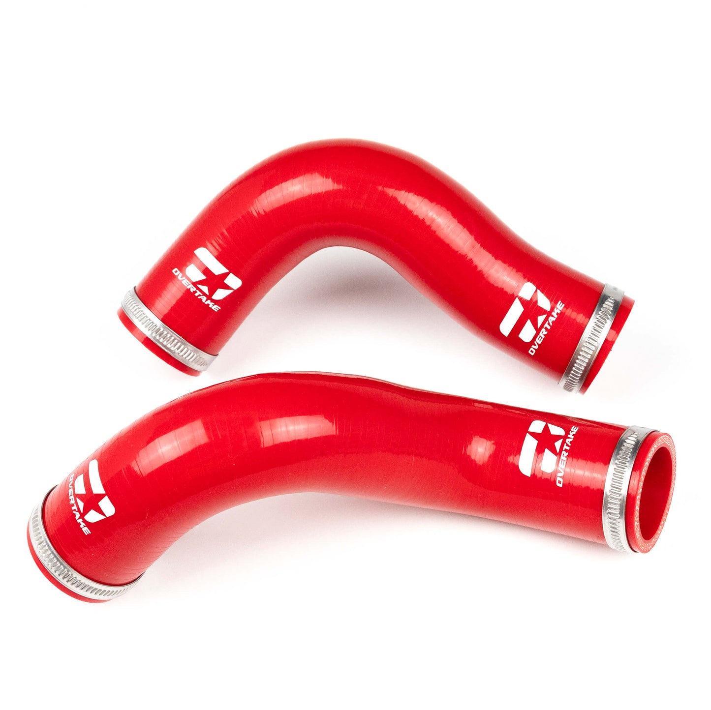 Overtake Radiator Hose Kit RED - Subaru 04-08 FXT
