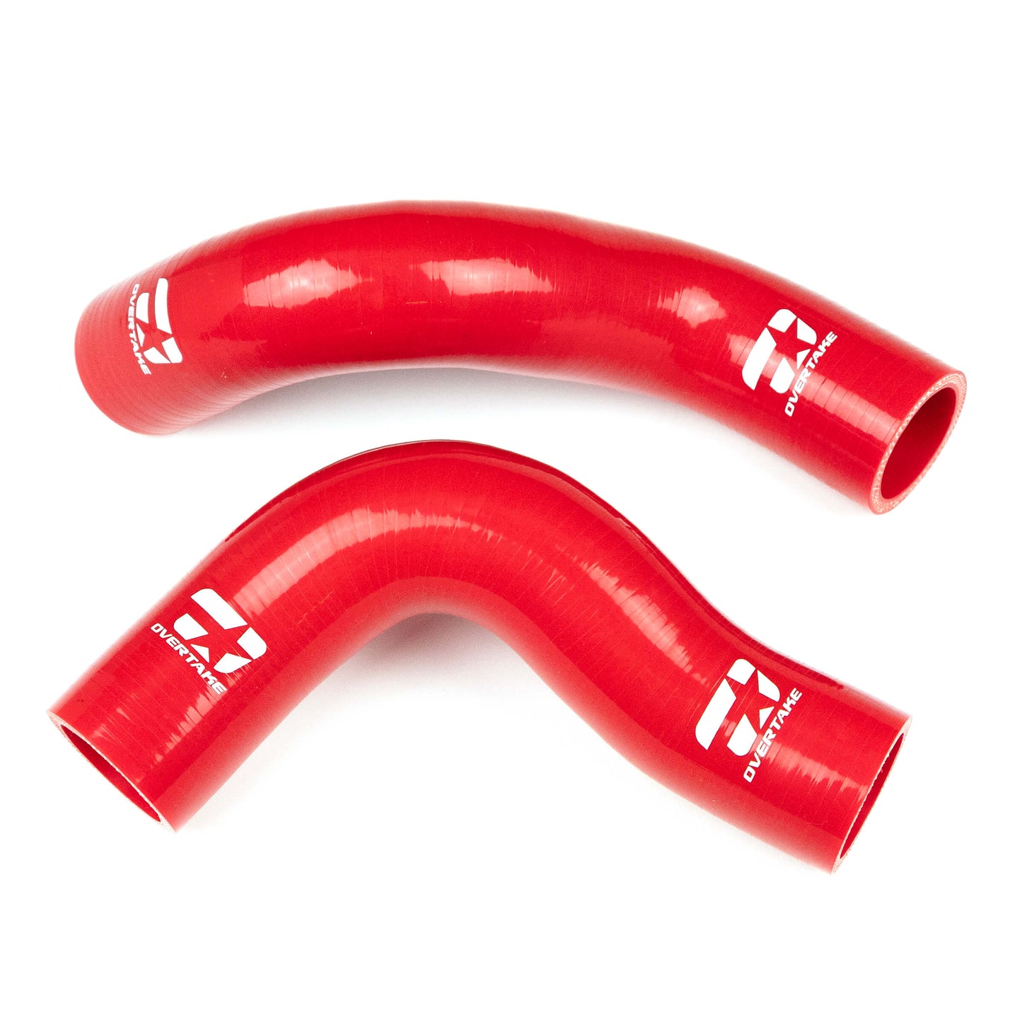 Overtake Radiator Hose Kit RED - Subaru 04-08 FXT