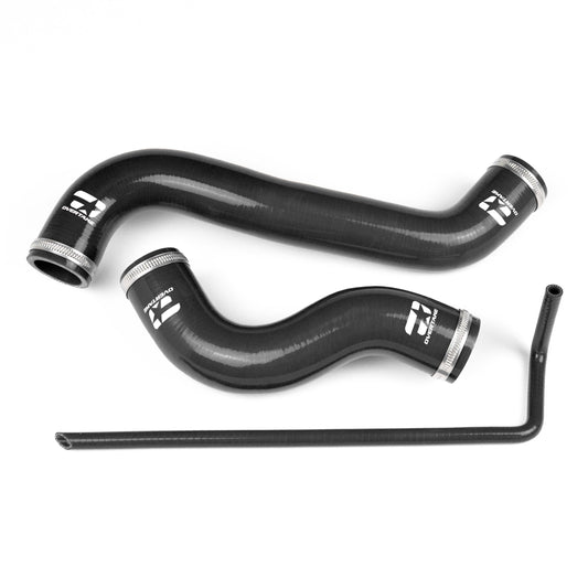 Overtake Radiator Hose Kit BLACK - Subaru 15-21 WRX, 14-18 FXT