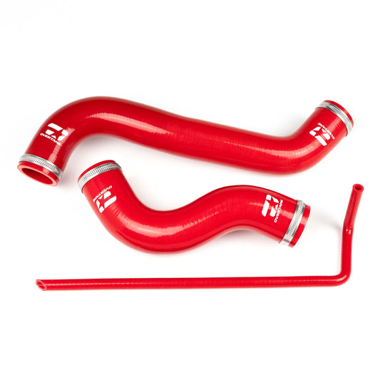 Overtake Radiator Hose Kit RED - Subaru 15-21 WRX, 14-18 FXT