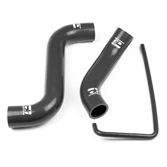 Overtake Radiator Hose Kit BLACK - Subaru 02-07 Impreza / WRX / STI