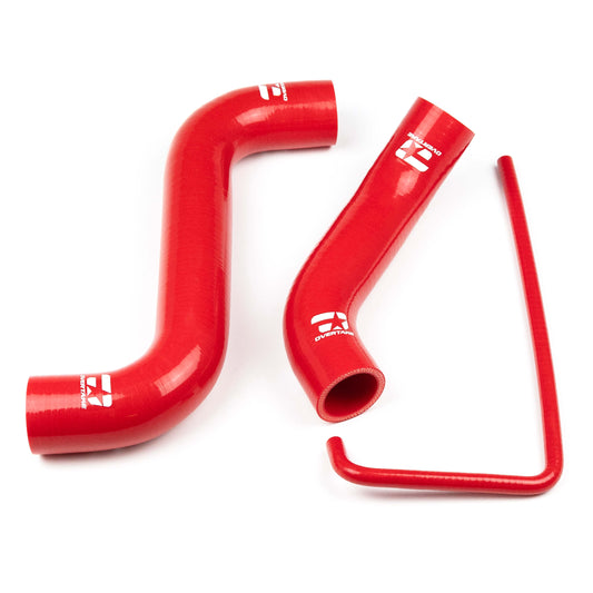Overtake Radiator Hose Kit RED - Subaru 02-07 Impreza / WRX / STI